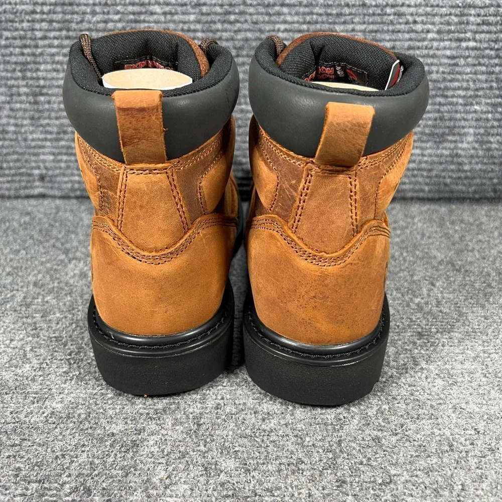 Wolverine Floorhand Boots Womens 8 Brown‎ Insulated Steel Toe Work Slip Oil Res